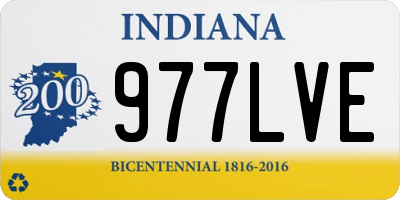 IN license plate 977LVE