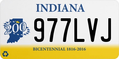 IN license plate 977LVJ