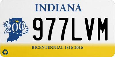 IN license plate 977LVM