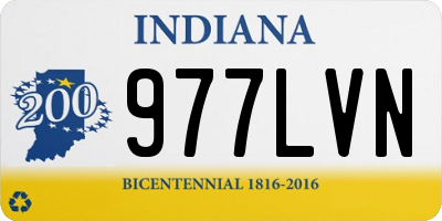 IN license plate 977LVN