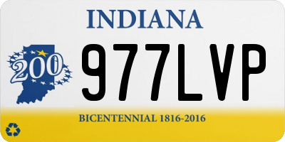 IN license plate 977LVP