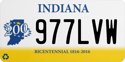 IN license plate 977LVW