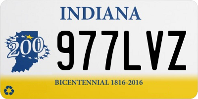 IN license plate 977LVZ