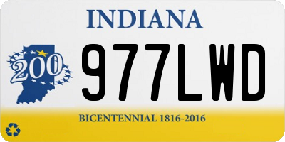 IN license plate 977LWD