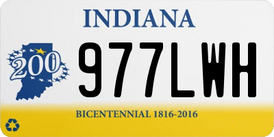 IN license plate 977LWH