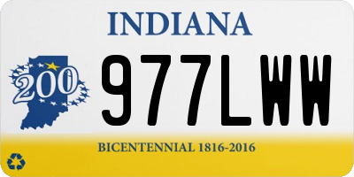 IN license plate 977LWW