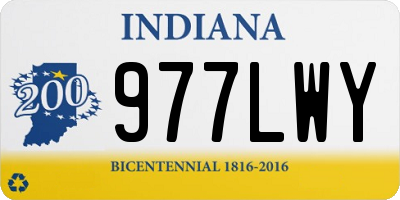 IN license plate 977LWY