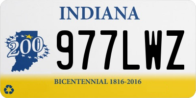 IN license plate 977LWZ