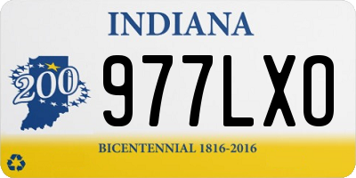 IN license plate 977LXO