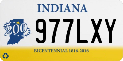 IN license plate 977LXY