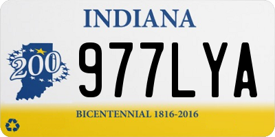 IN license plate 977LYA