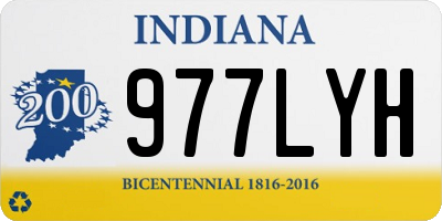 IN license plate 977LYH