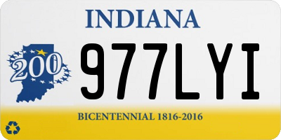 IN license plate 977LYI