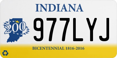 IN license plate 977LYJ