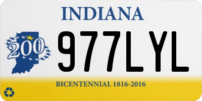 IN license plate 977LYL