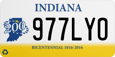 IN license plate 977LYO