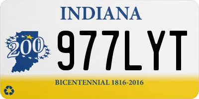 IN license plate 977LYT