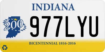 IN license plate 977LYU