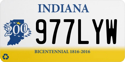 IN license plate 977LYW