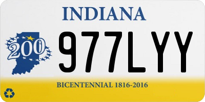 IN license plate 977LYY