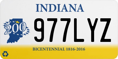 IN license plate 977LYZ