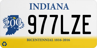 IN license plate 977LZE