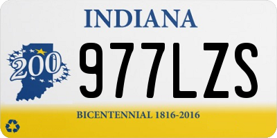IN license plate 977LZS