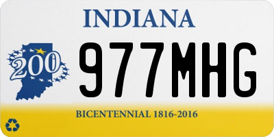 IN license plate 977MHG