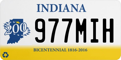 IN license plate 977MIH