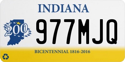IN license plate 977MJQ