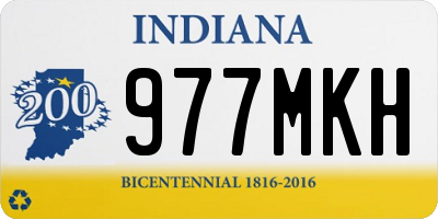 IN license plate 977MKH