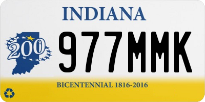 IN license plate 977MMK