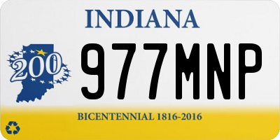 IN license plate 977MNP