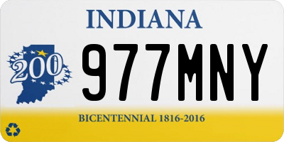 IN license plate 977MNY