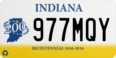 IN license plate 977MQY