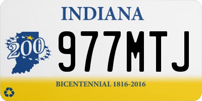 IN license plate 977MTJ