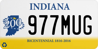 IN license plate 977MUG