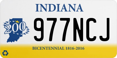 IN license plate 977NCJ