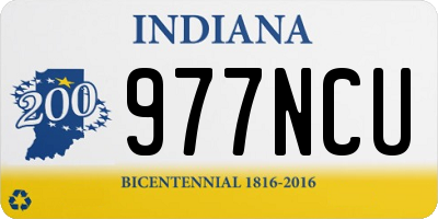 IN license plate 977NCU
