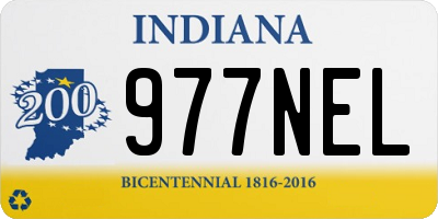 IN license plate 977NEL