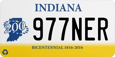 IN license plate 977NER