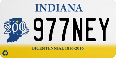 IN license plate 977NEY