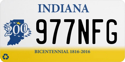 IN license plate 977NFG