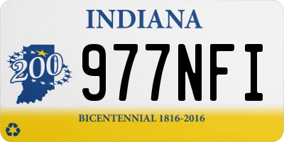 IN license plate 977NFI