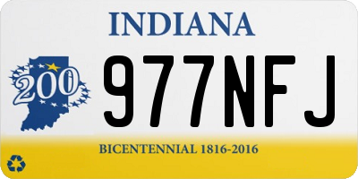 IN license plate 977NFJ