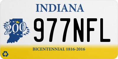 IN license plate 977NFL