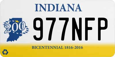IN license plate 977NFP
