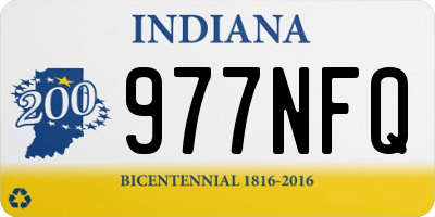 IN license plate 977NFQ
