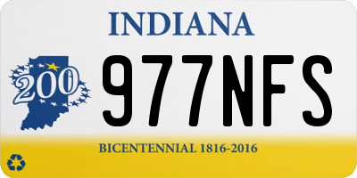 IN license plate 977NFS