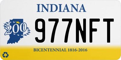 IN license plate 977NFT